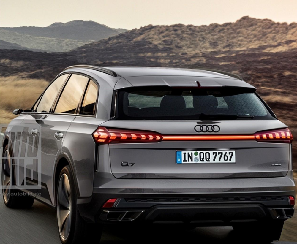 2023款"奥迪q7"首次曝光,配机甲包围,新增2.9t引擎_腾讯新闻