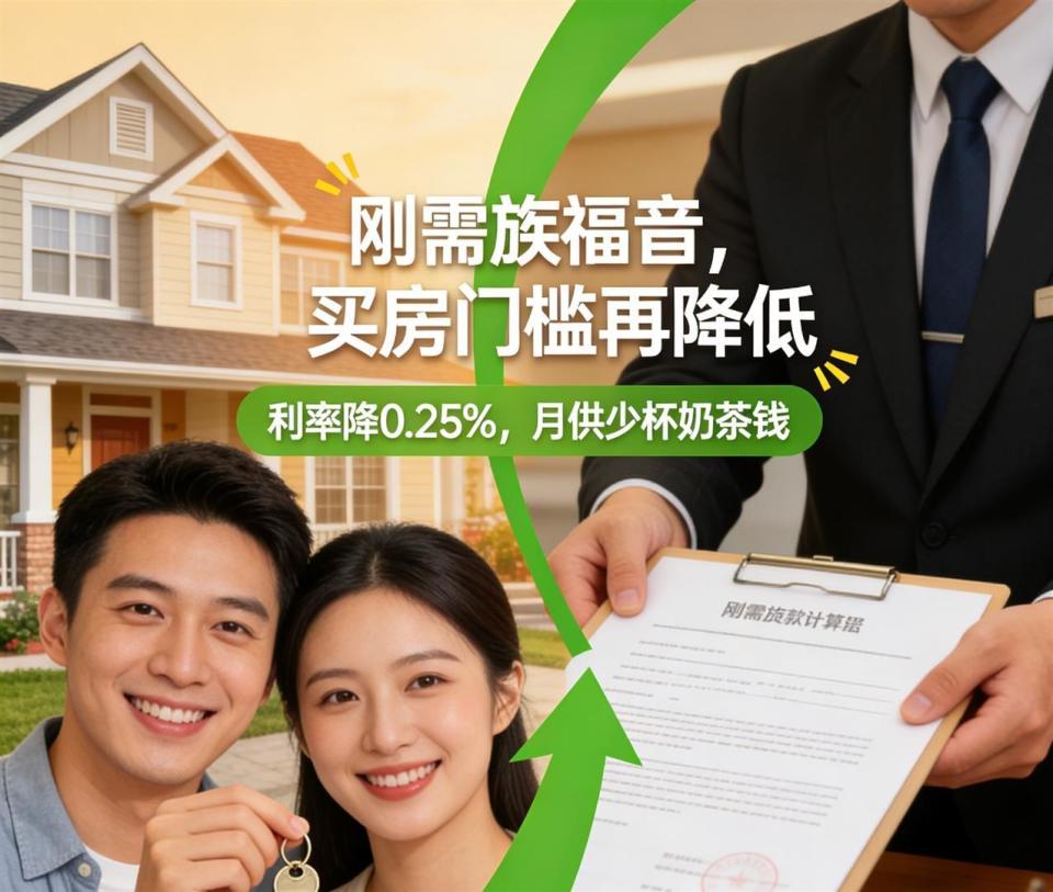 2026年买房人狂喜！公积金利率创历史新低，百万房贷30年省5万_腾讯新闻