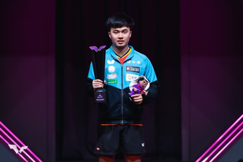 林昀儒2026年WTT多哈冠軍賽封王，躍居冠軍賽奪冠排行榜並列第二 - 