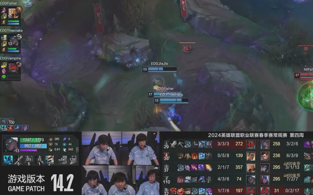 edg七连败中单被怀疑不沟通杰杰尽力解说心疼采访力挺厂长bp