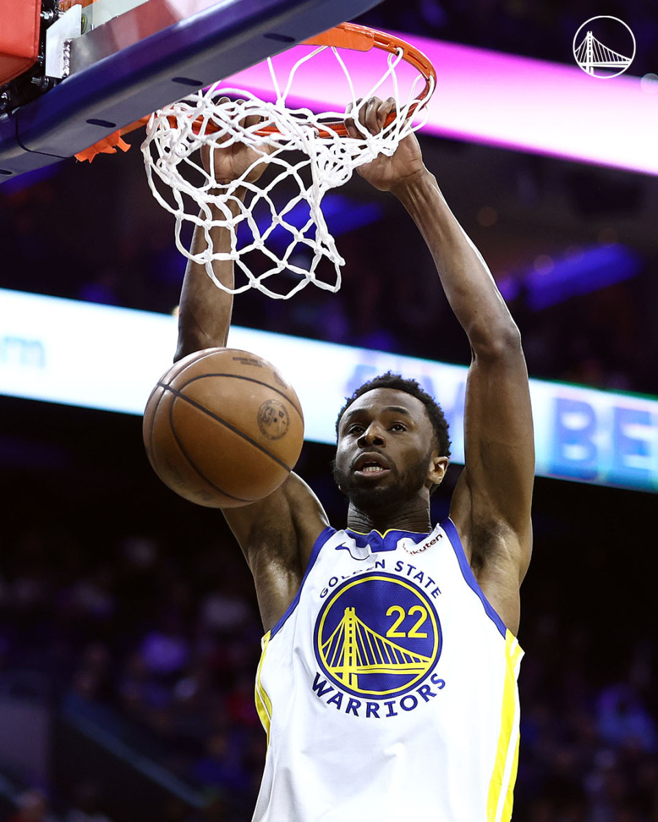 维金斯2110获评最佳球员表忠心愿长留金州四年前的今天上演首秀