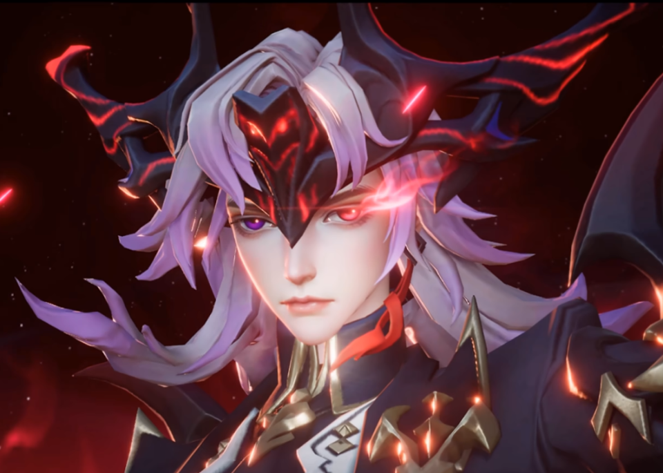 乍一看和刘邦的德古拉伯爵,嬴政的暗夜贵公子很像,不管是服装造型还是