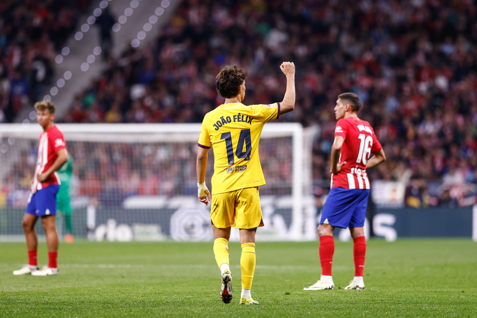 马竞决定了降价4700万出售菲利克斯但巴萨不慌基本稳操胜券