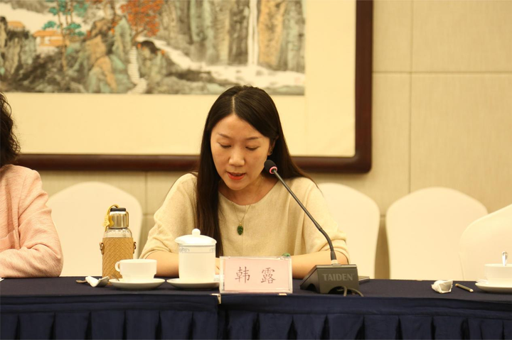 安徽文艺出版社总编办主任韩露 图片由作家出版社提供安徽文艺出版社