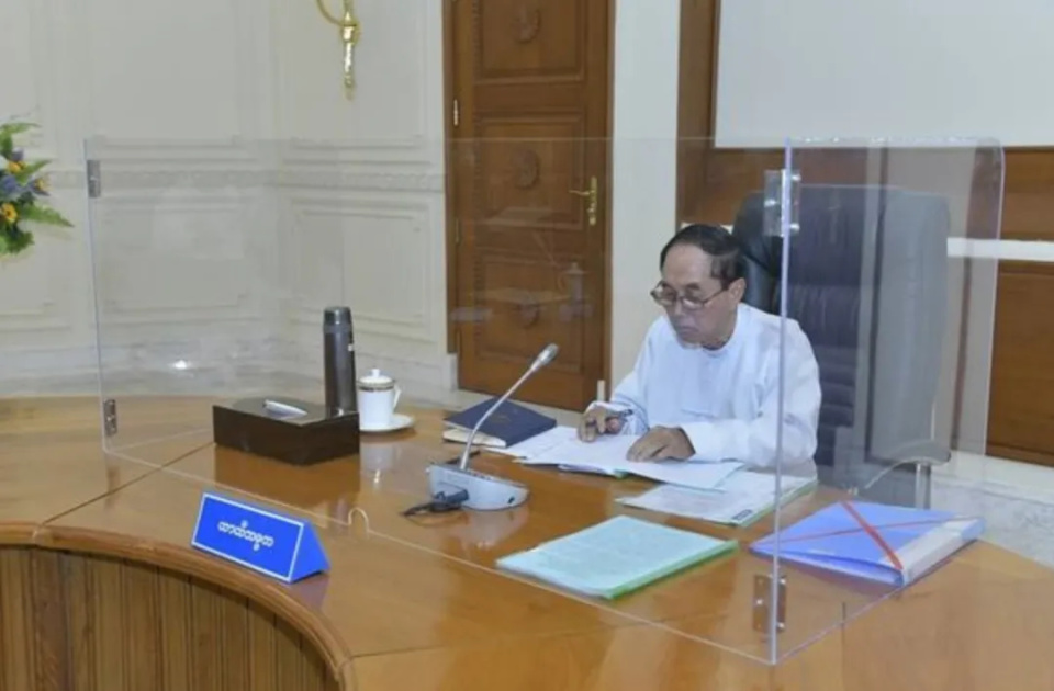 缅甸代理总统吴明绥身体情况欠佳