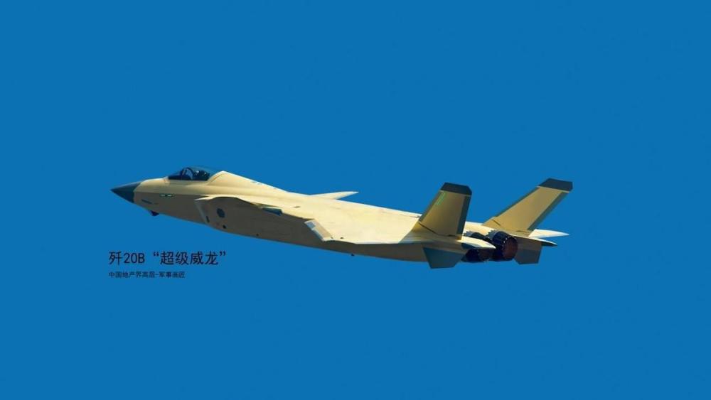 (网友制作的歼-20改进型飞行画面)2051号机的出现,表明歼-20仍然在
