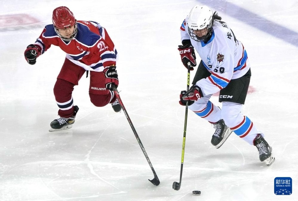 全冬会|冰球——女子青年组淘汰赛:河北队胜广东队