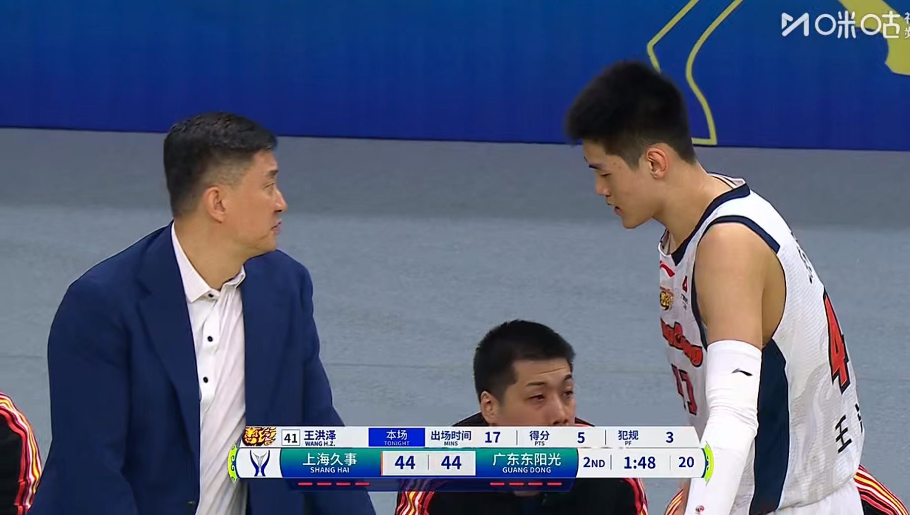 撕咬兩節半不落下風，殘陣比主力打得好，杜鋒好似應該悟明白了