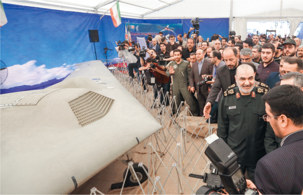 折翅波斯的坎大哈野兽rq170哨兵侦察无人机图传