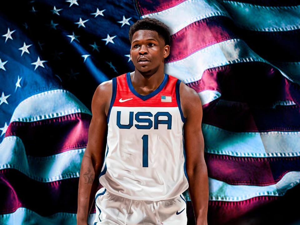 曝爱德华兹想打奥运会!并竞争美国男篮首发 去年世界杯为队内得分王_