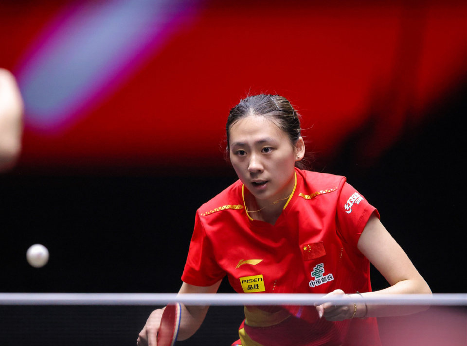 恭喜！中国女乒21岁1米77新版王曼昱崛起：3-1击败孙颖莎大蜕变