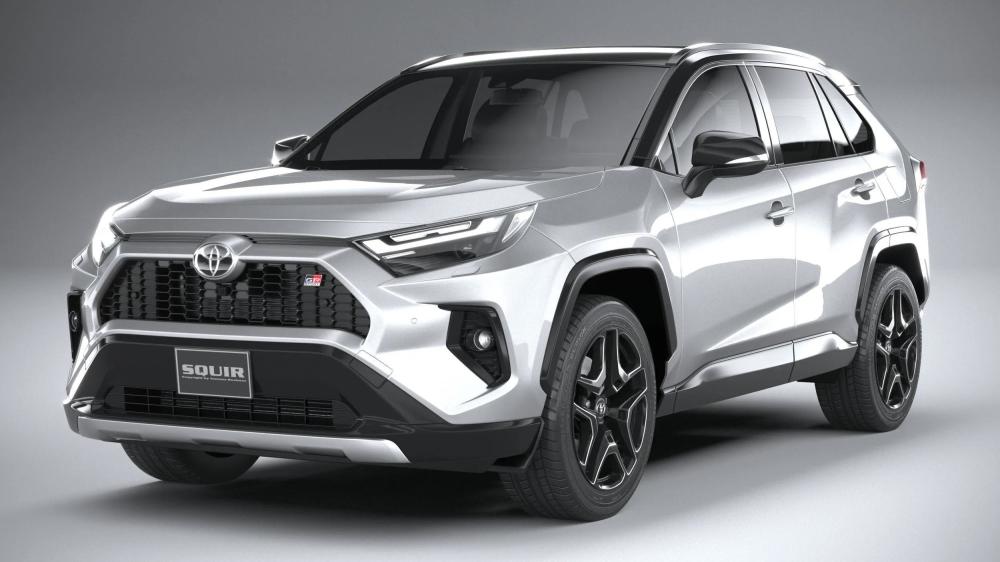 全新一代丰田荣放gr版曝光配银色套件配25l混合动力