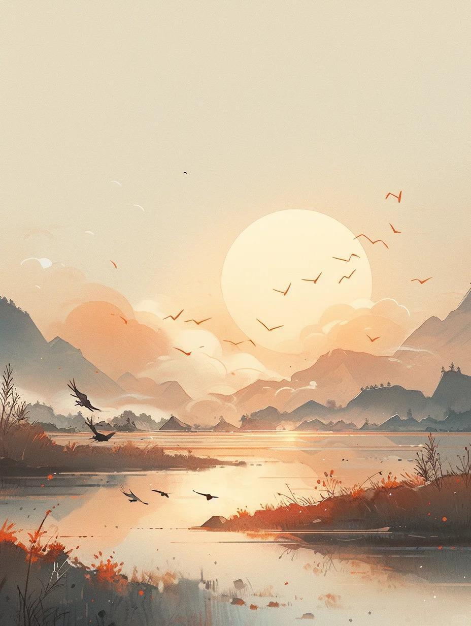 红尘滚滚,你是否画地为牢,作茧自缚?赠30句纯净诗词,以涤尘虑