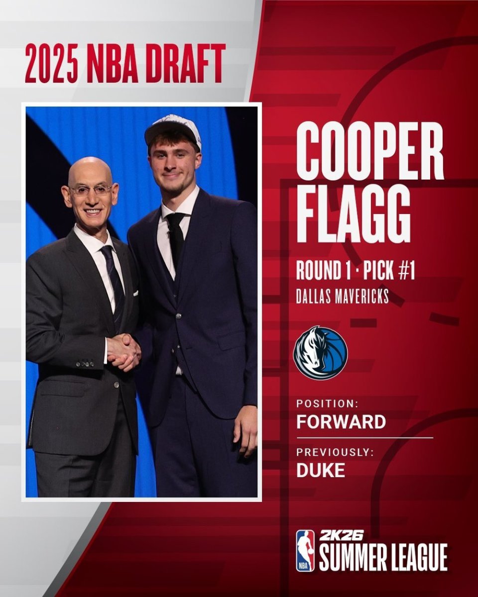 18岁弗拉格当选NBA状元！年薪千万加盟独行侠，美国媒体称其“白人詹姆斯”