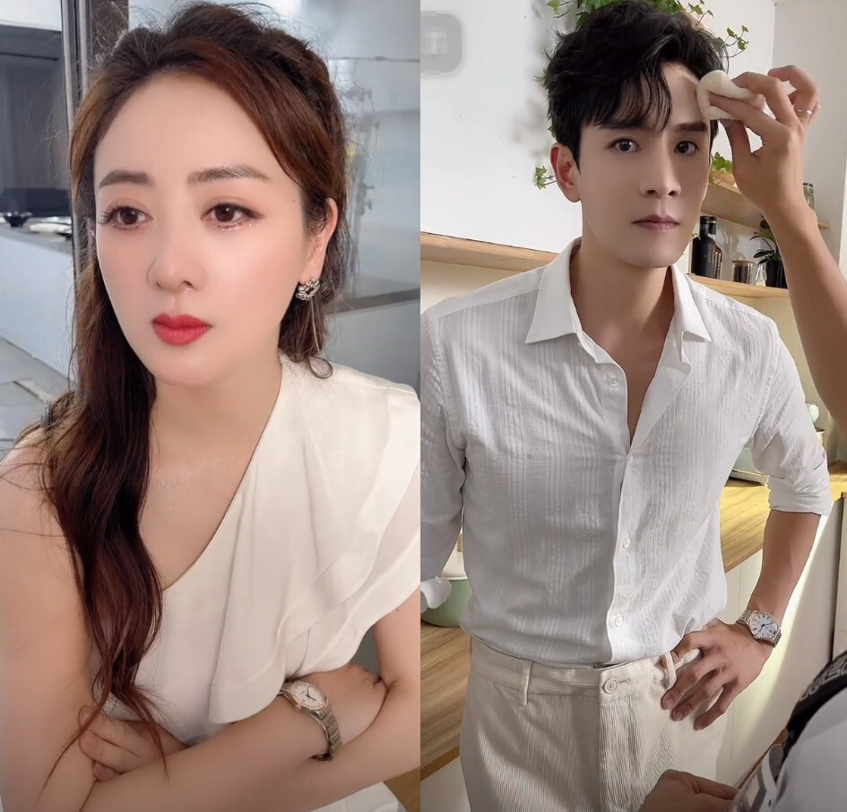 经超夫妇拍大片,43岁小李琳逆生长好美,喊小6岁老公傻儿子超甜_腾讯