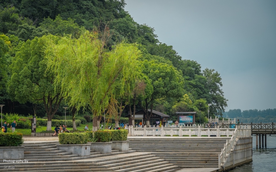 镇江北固湾景区图片