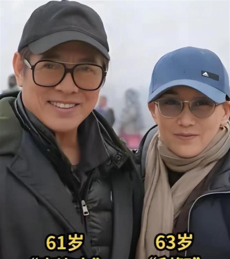 李连杰和利智合照曝光 才发现他们老到难以想象