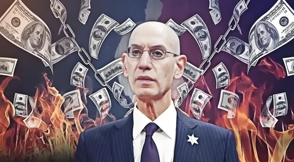 肖华要背锅！曝NBA收入未达标，从球员工资扣9%补窟窿，或恶性循环！