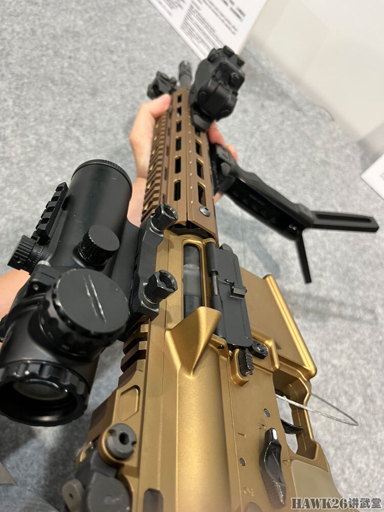 中国台湾地区新型XT112步枪 延续AR-15设计 诸多细节进行优化_腾讯新闻