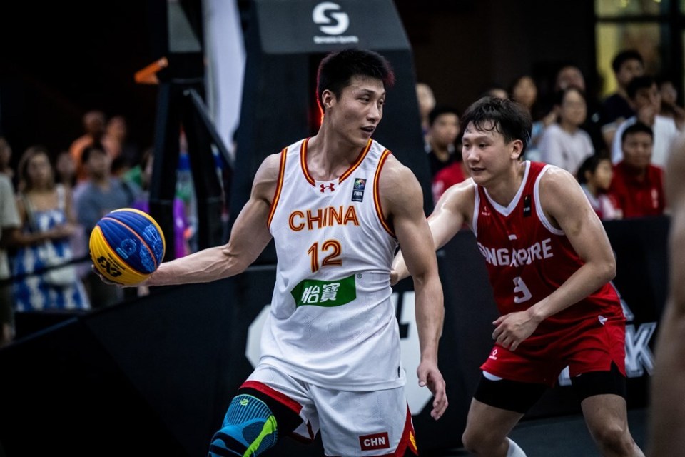 中国三人男篮成功晋级亚洲杯八强明日1415迎战苦主澳大利亚