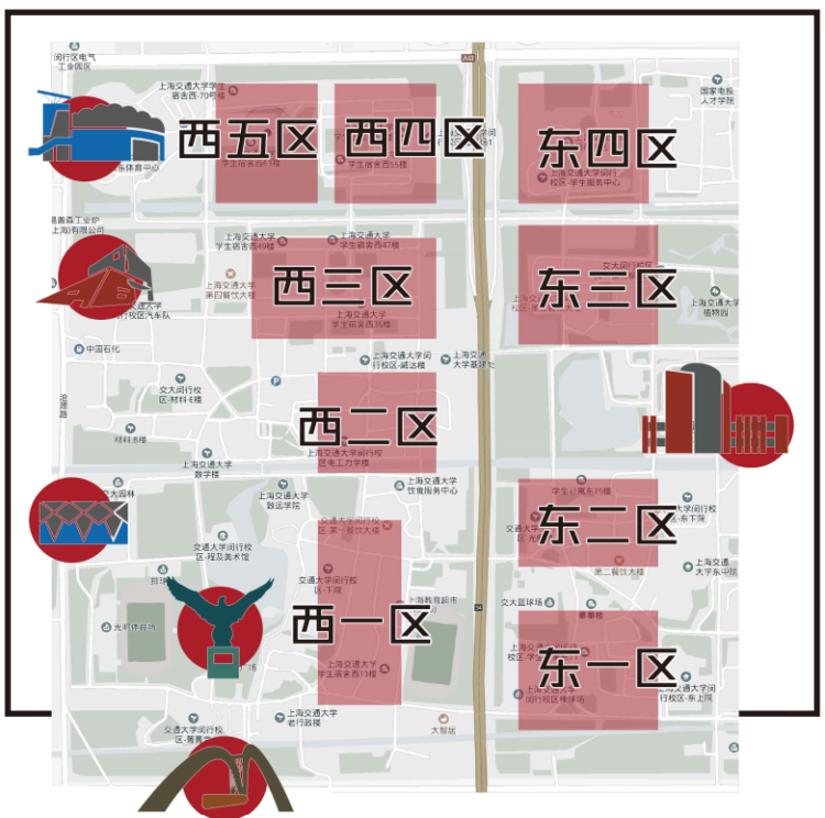 上海交大地图闵行校区图片