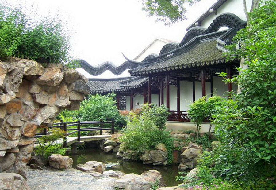 上海现存最小的迷你园林——颐园
