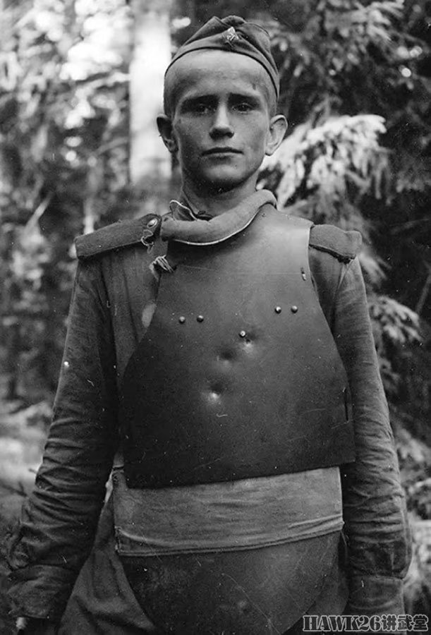 sn42钢制防弹衣二战苏军战斗工兵秘密武器有效防御冲锋枪射击