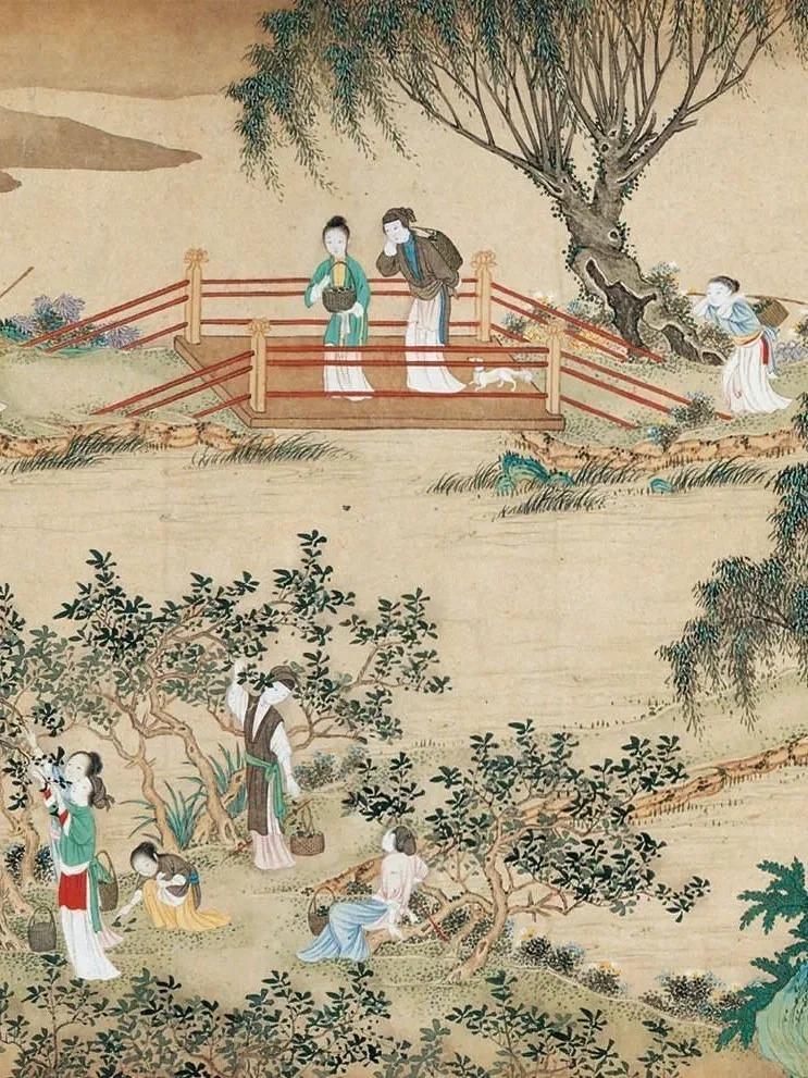 李白《子夜吴歌》四季篇,借景抒写人生四季情怀,尽显民族本色