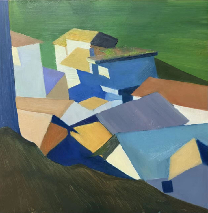 顾大红《春风又绿江南岸》龚静怡《无色之象Ⅴ号》高雅芳《秋色》高