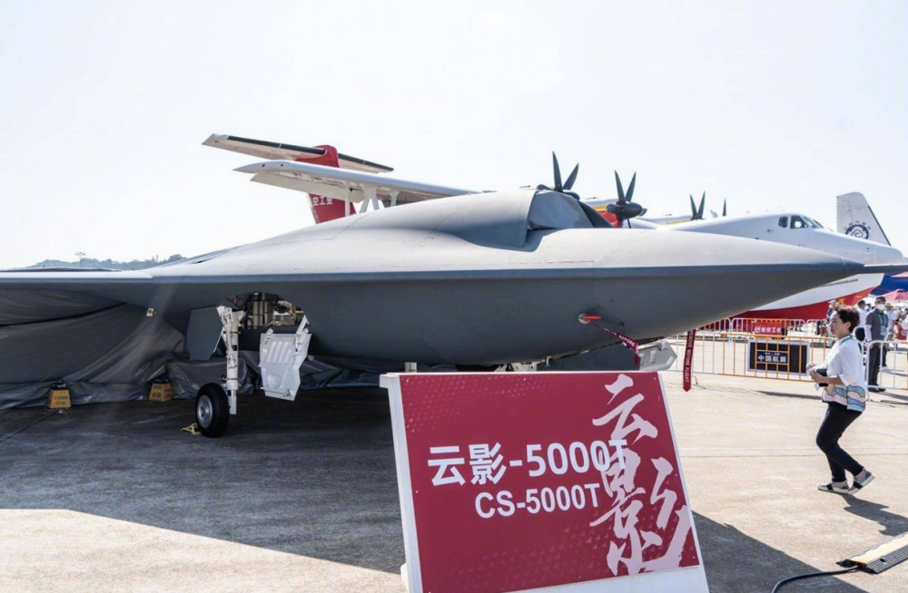 CS-5000T影响力出圈，中国神秘飞翼无人机，助长对中国军事能力猜测_腾讯新闻