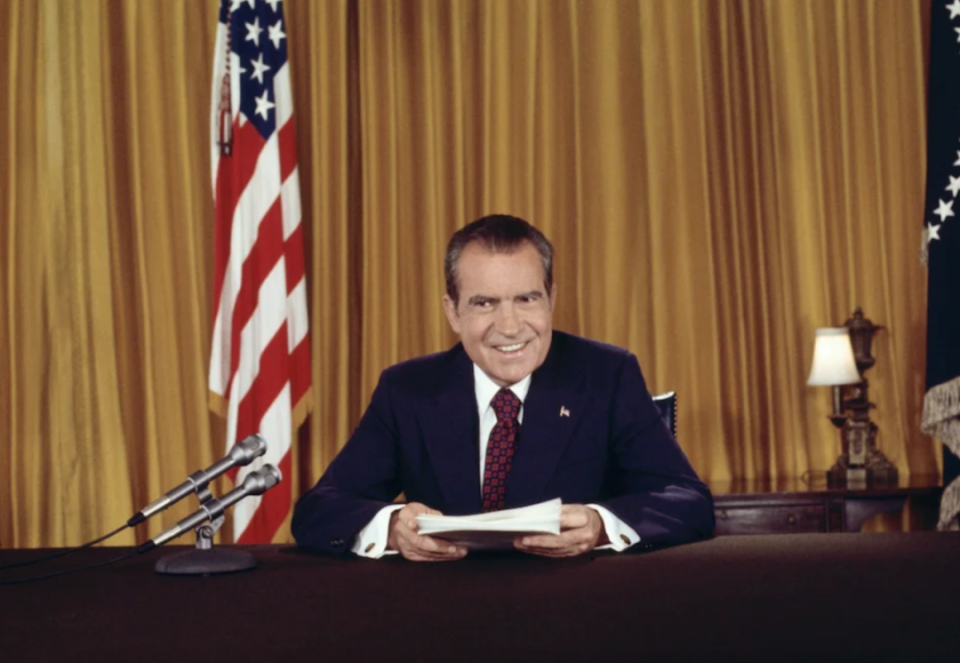 理查德·尼克松1968年的竞选花费: 2540万美元(按2020年价格计算,约为