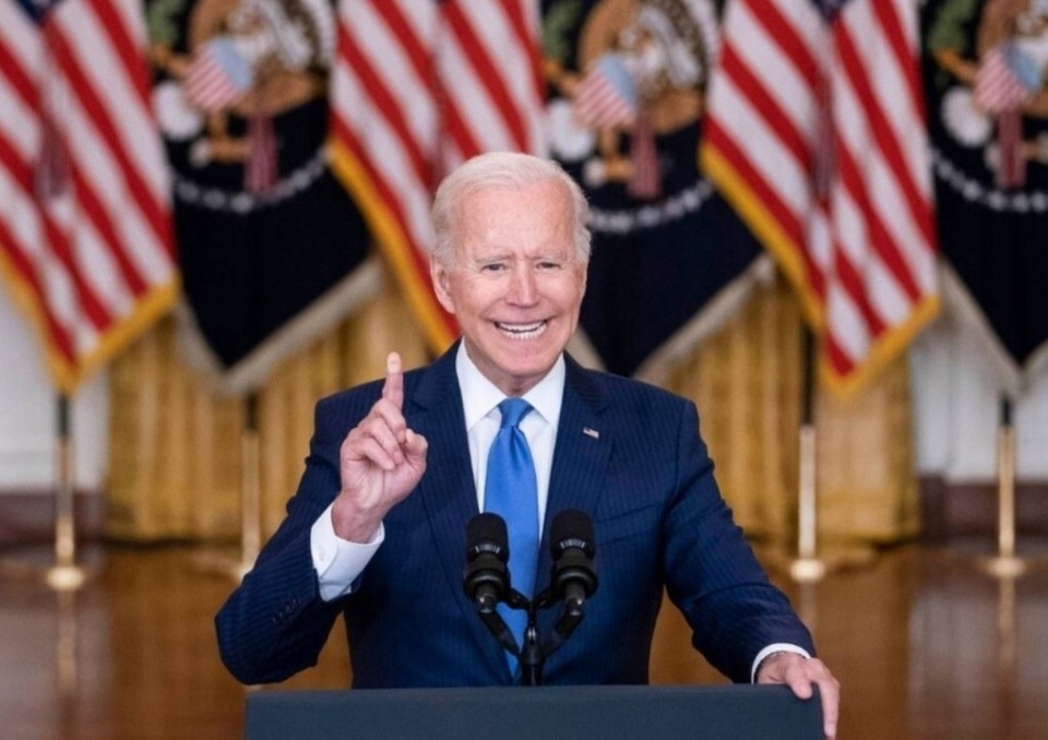 拜登发表特别讲话,称他值得连任美国总统