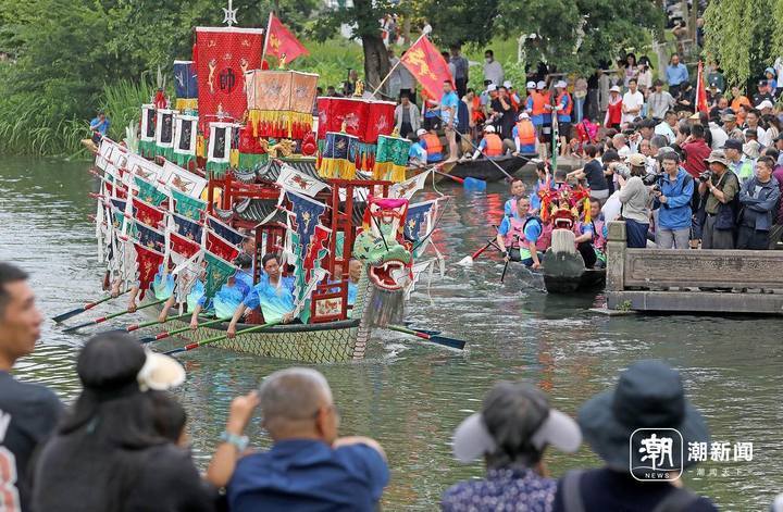 杭州蒋村龙舟奋楫迎端午