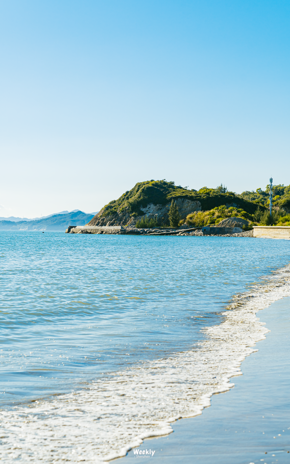 看到五一"下饺子"的大梅沙,就知道深圳人对海是真爱