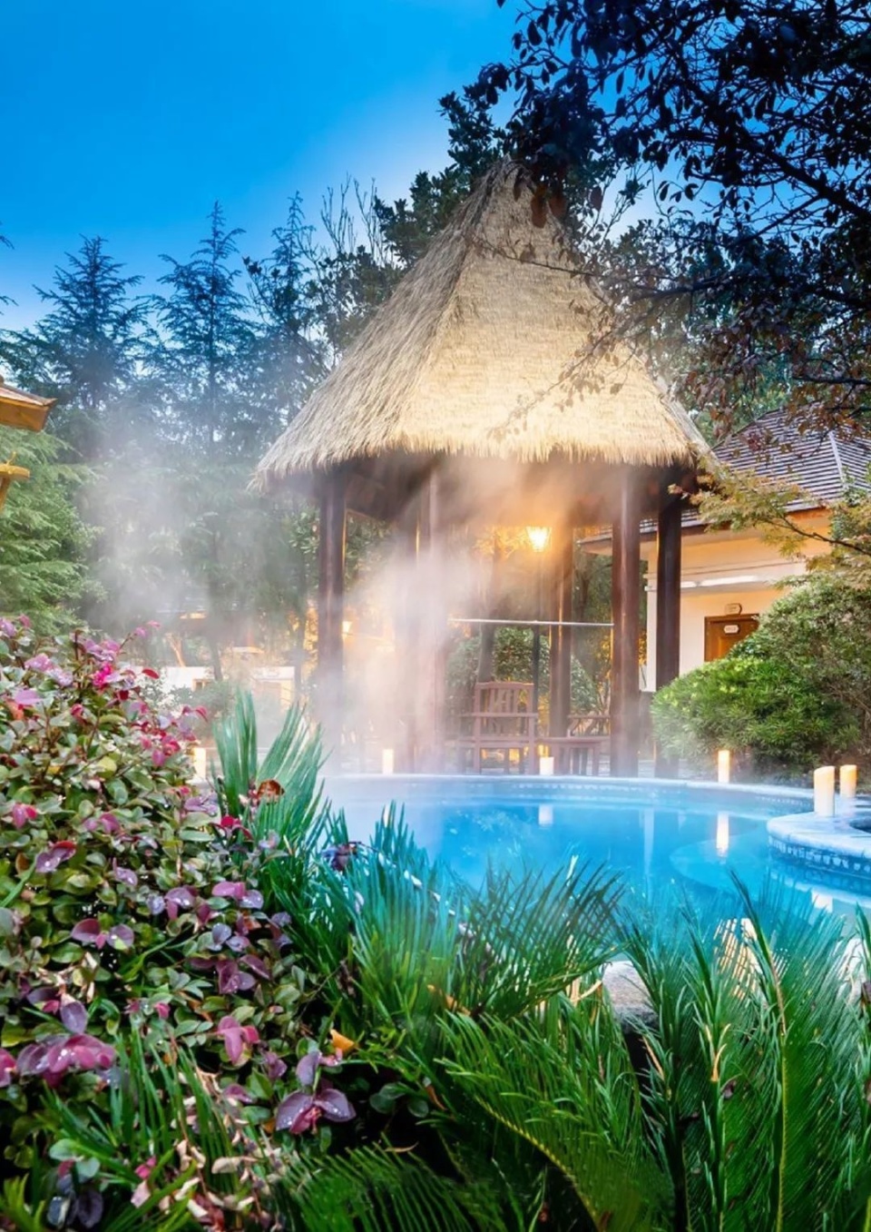 乘高铁来咸宁,泡个热气腾腾的温泉,有优惠