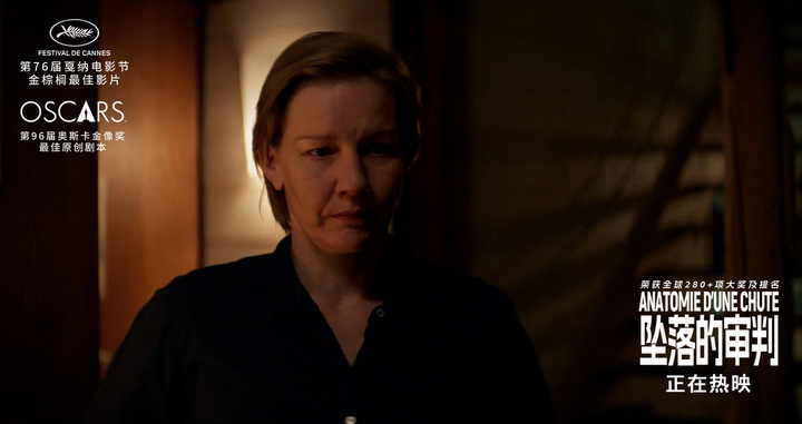 金棕榈电影《坠落的审判》上映,桑德拉·惠勒每个微表情都是戏_腾讯