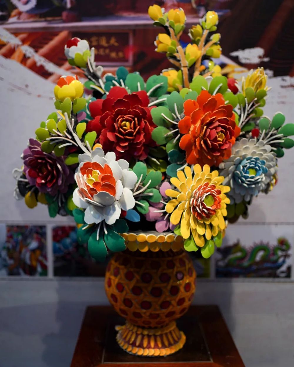 普宁嵌瓷始见于明万历年间,距今已有400多年历史.