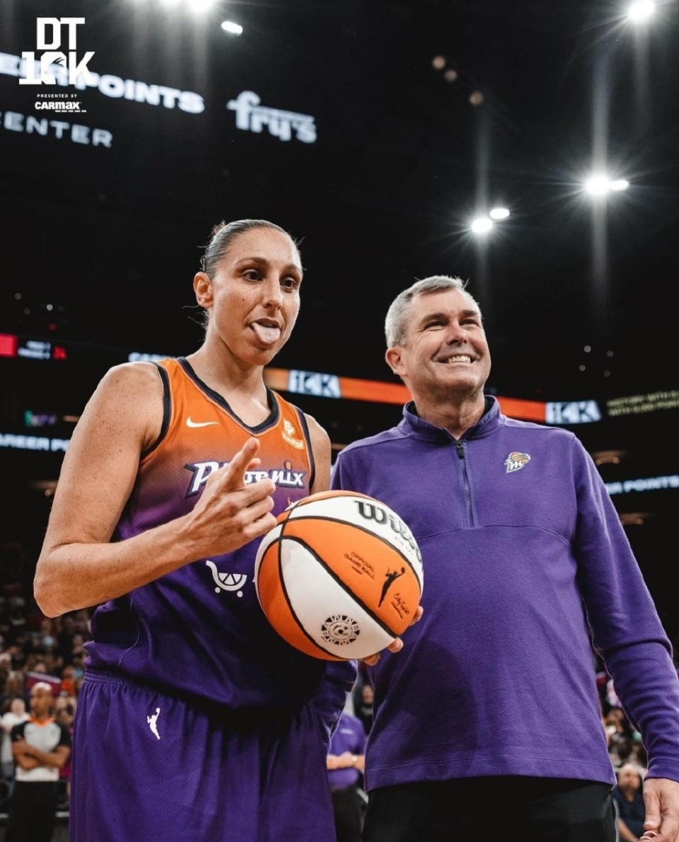 传奇41岁女乔丹陶乐西迎10000分里程碑wnba历史第一人