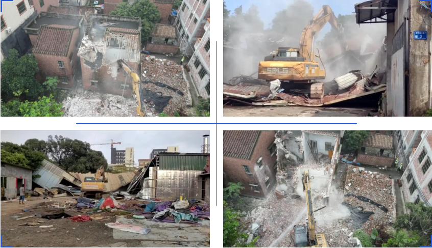 万江新村现代化产业园城中村改造多个项目地