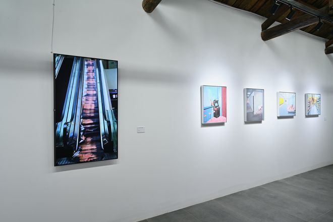 瞳距——桂茜榕个展在北京798艺术区尚尊画廊开幕_腾讯新闻