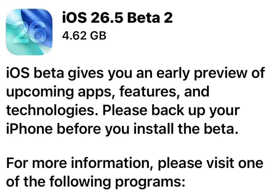 iOS26.5新公测版推送，内容是这些，更适合这些用户升级_腾讯新闻
