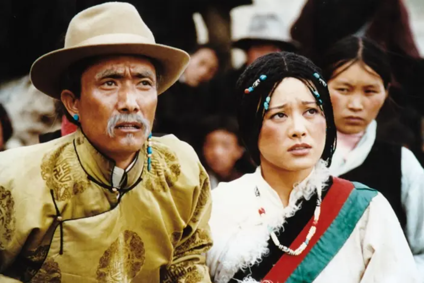 电视剧《格萨尔王》,田壮壮的《盗马贼》,冯小宁的《红河谷》.