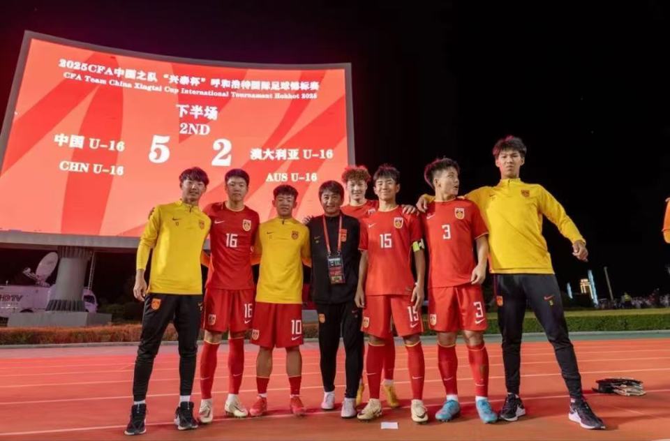 U16国少队5名球员出自中国足球小将，董路8年深耕青训进入收获季