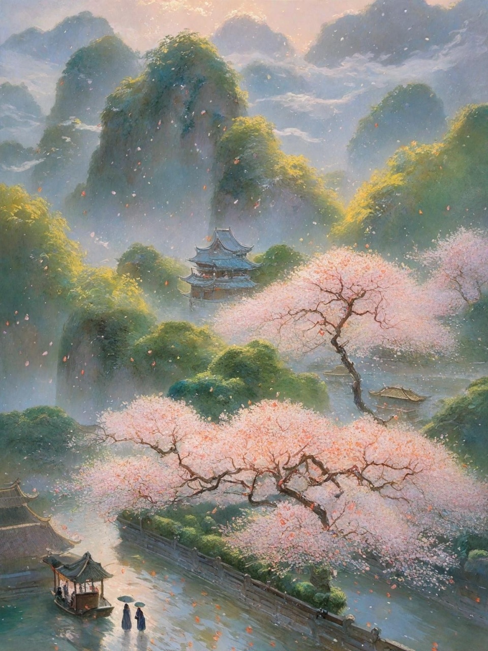 窗外月华霜重,听彻梅花弄.30句绝美清新诗词,挣脱世俗尘网