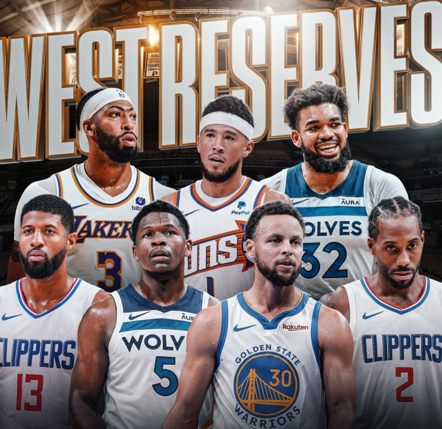 nba全明星24人完整名单出炉:库里替补入选 哈登再度落选_腾讯新闻