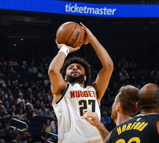 霍福德6記三分奇兵准三雙，約基奇35+20+12難救主，勇士掀翻掘金 - 