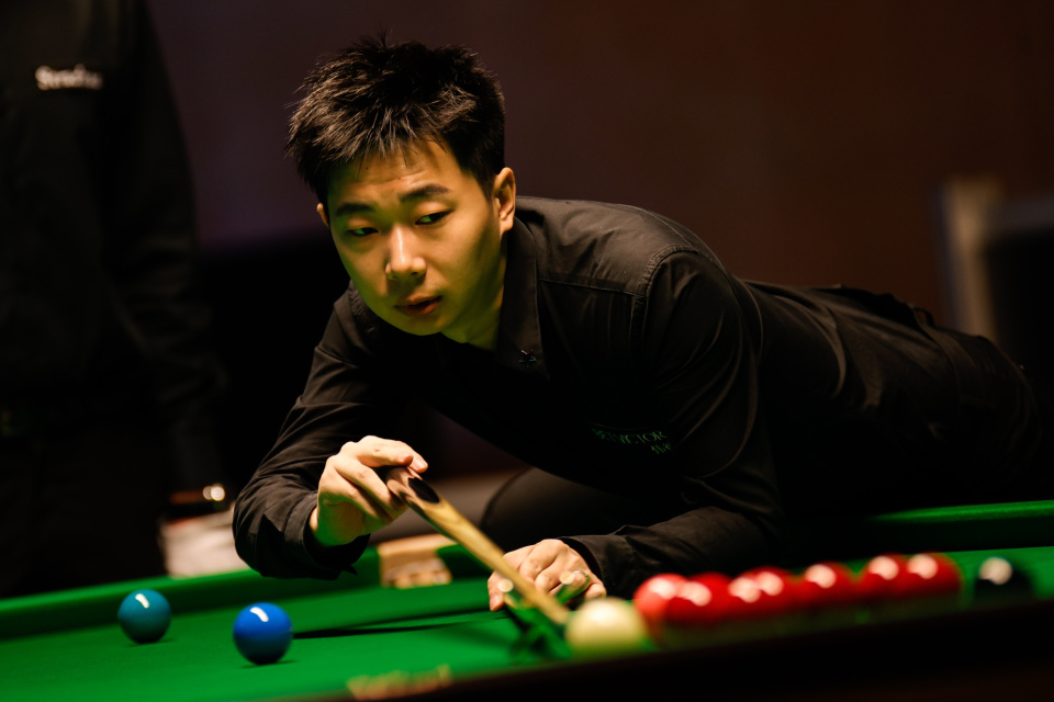 英锦赛:周跃龙,庞俊旭,吕昊天和袁思俊晋级,今晚丁俊晖出战决胜轮_腾