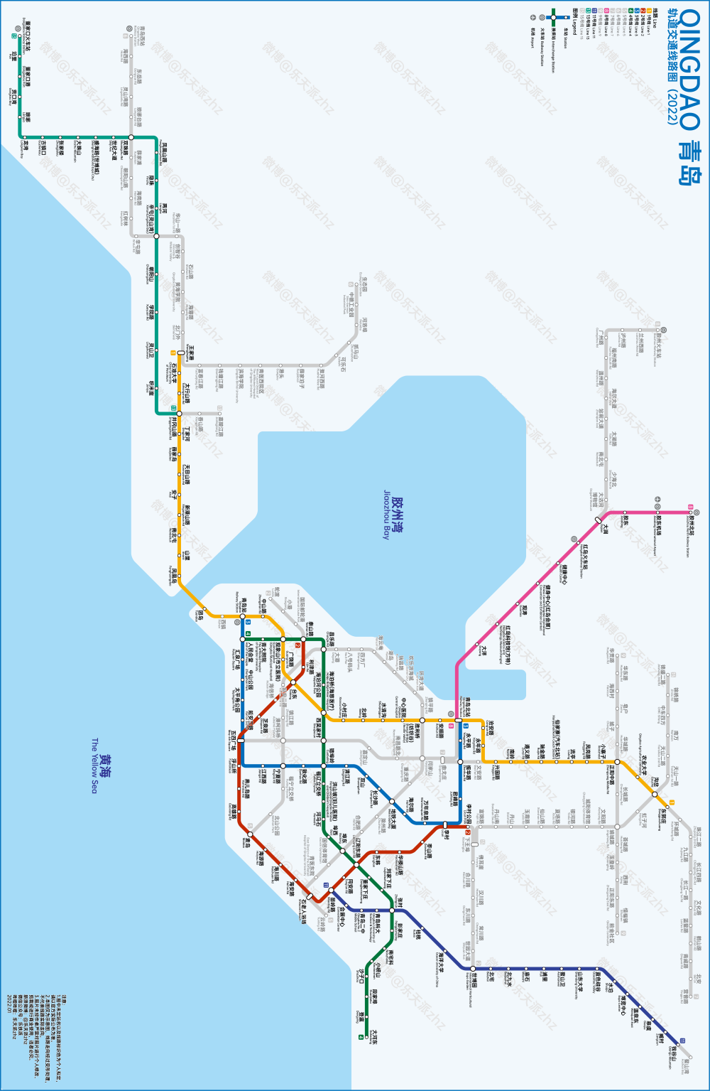 青岛23号线地铁线路图图片