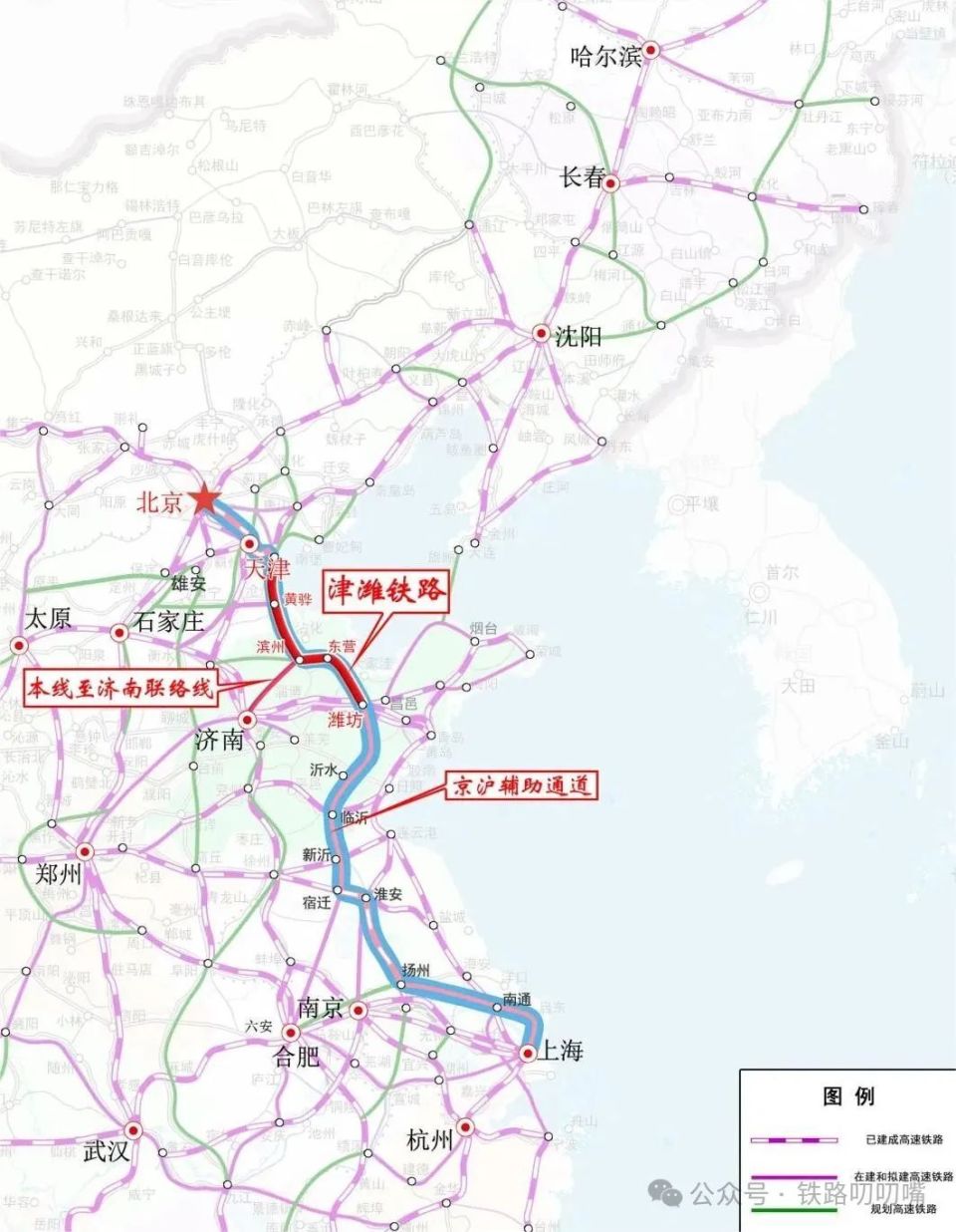 "八纵八横"高铁网各通道最新建设情况一览,有4条已100