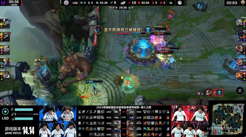 LGD3-2淘汰IG，晋级季后赛！burdol波比力挽狂澜_腾讯新闻
